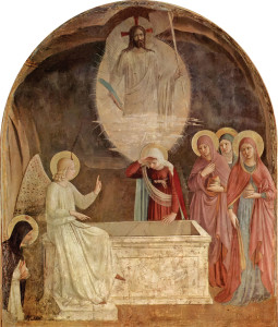 Resurrection of Christ and Women at the Tomb by Fra Angelico (1442)