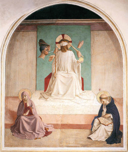 The Mocking of Christ by Fra Angelico (1435)